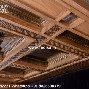 Luxury Ceiling Design Pop Design 2 Fan Hall No-6082
