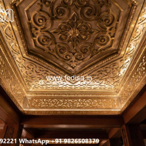 Luxury Ceiling Design Pop Ceiling Design With Two Fans No-6098