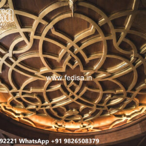 Luxury Ceiling Design Pop Bedroom Wall Design No-6113