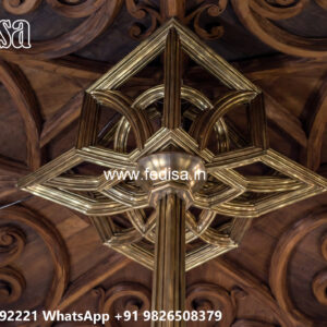 Luxury Ceiling Design Arch Pop Pillar Design No-6323
