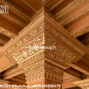 Luxury Ceiling Design Long Lobby Pop Design No-6325