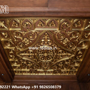 Luxury Ceiling Design Pop For Ceiling Wallpaper No-6329