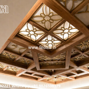 Luxury Ceiling Design Pop For Rectangular Hall No-6349