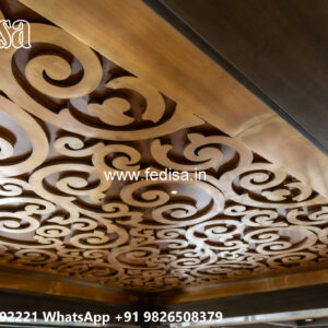 Luxury Ceiling Design Fall Ceiling Round Design No-6383