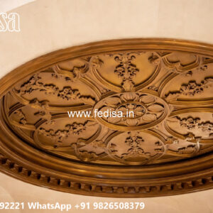 Luxury Ceiling Design False Ceiling For Square Hall No-6440