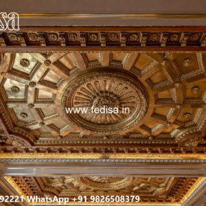 Luxury Ceiling Design Concealed Light Pop Design No-6793