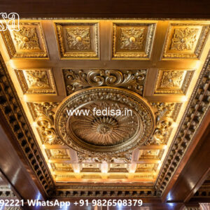 Luxury Ceiling Design Pop Cornice Molding Design No-6813
