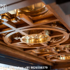 Luxury Ceiling Design L Shape False Ceiling Design No-6867