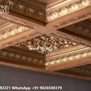 Luxury Ceiling Design 3 Fan Ceiling Design No-6870