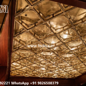 Luxury Ceiling Design Kitchen Pop Plus Minus Design No-7049