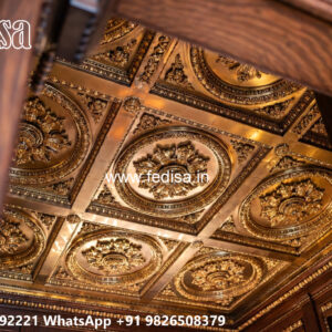 Luxury Ceiling Design Ceiling Flower Design Color No-7059