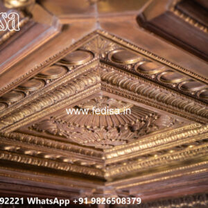 Luxury Ceiling Design Double Fan Ceiling Design No-7063