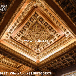 Luxury Ceiling Design Cement Ceiling Flower Design No-7104