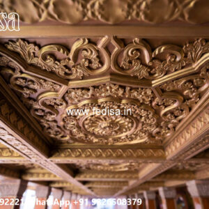 Luxury Ceiling Design Pop Down Ceiling Design For Lobby No-7142