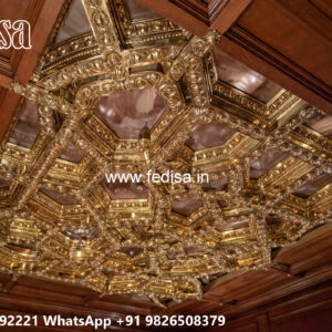 Luxury Ceiling Design Mdf Jali False Ceiling Price No-7180