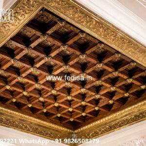 Luxury Ceiling Design Pop Design With Led Lights No-7245