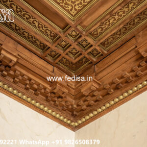 Luxury Ceiling Design False Ceiling For Hall With 2 Fans No-7276