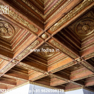 Luxury Ceiling Design Double Fan False Ceiling Design No-7292