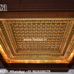 Luxury Ceiling Design Cement Pop Design For Hall No-7299
