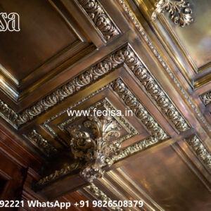 Luxury Ceiling Design Reception Ceiling Design No-7334
