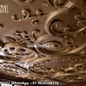 Luxury Ceiling Design Pop Flower Design Price No-7365