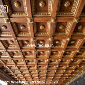 Luxury Ceiling Design Puja Room Ceiling Design No-7405