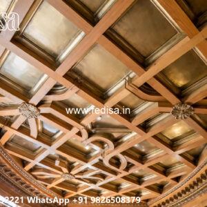 Luxury Ceiling Design Puja Room Pop Design No-7497