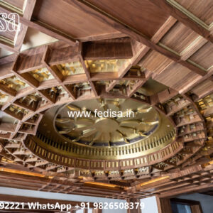 Luxury Ceiling Design Pop Design For Square Hall No-7652