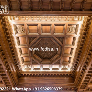Luxury Ceiling Design Wooden Pop Design For Bedroom No-7696