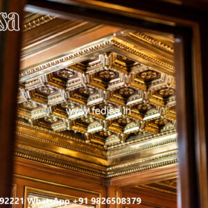 Luxury Ceiling Design Circular False Ceiling Design No-7724