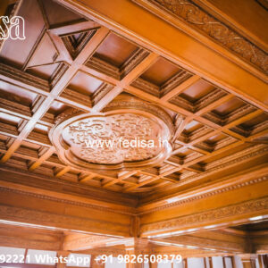 Luxury Ceiling Design Flower Ceiling Cement Plaster Design No-7851
