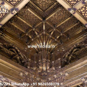 Luxury Ceiling Design Pop Design Two Fan No-7953