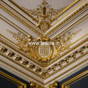 Gypsum Classic Ceiling Pop Design For Living Room 2026 No-020