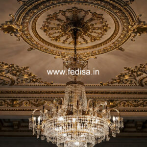 Gypsum Classic Ceiling Roof Ceiling Design No-029