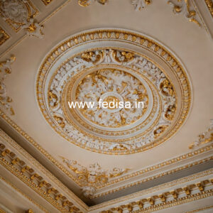 Gypsum Classic Ceiling Plaster Of Paris False Ceiling Design No-8593