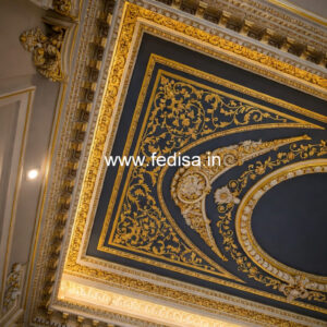 Gypsum Classic Ceiling Pop Best Design For Bedroom No-8594