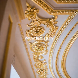 European Classic Ceiling Ceiling Design For Living Room No-028