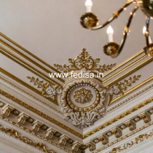 European Classic Ceiling Simple Pop Design For Bedroom No-090