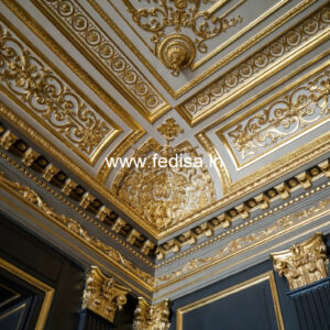 European Classic Ceiling Down Ceiling Design For Bedroom No-106
