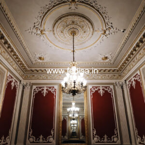 European Classic Ceiling Fall Ceiling Design For Bedroom No-110