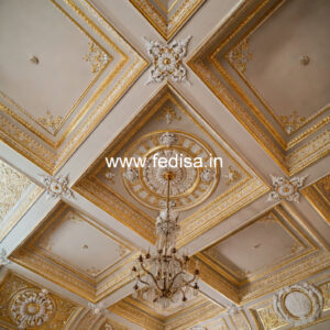 European Classic Ceiling False Ceiling Design For Lobby No-139
