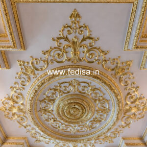 European Classic Ceiling Dining Room Ceiling Design No-196