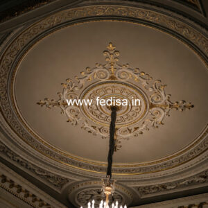 European Classic Ceiling Down Ceiling Design For Drawing Room No-232