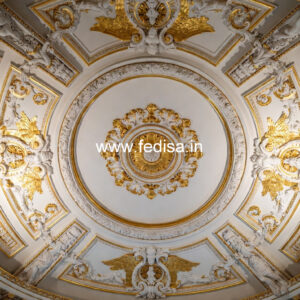 European Classic Ceiling Restaurant Ceiling Design No-279