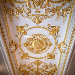 European Classic Ceiling Dining Hall Ceiling Design No-360