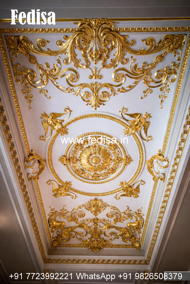 European Classic Ceiling Dining Hall Ceiling Design No-360
