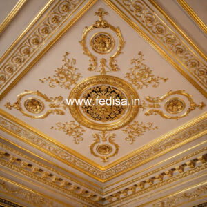 European Classic Ceiling Pvc False Ceiling Design For Bedroom No-387