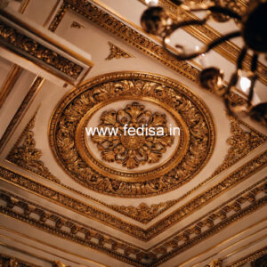 European Classic Ceiling 2 Fan Ceiling Design No-388