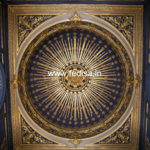 European Classic Ceiling High Ceiling House Design No-446