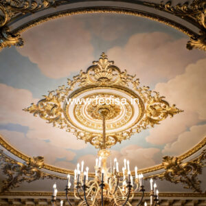 European Classic Ceiling Acrylic False Ceiling No-454